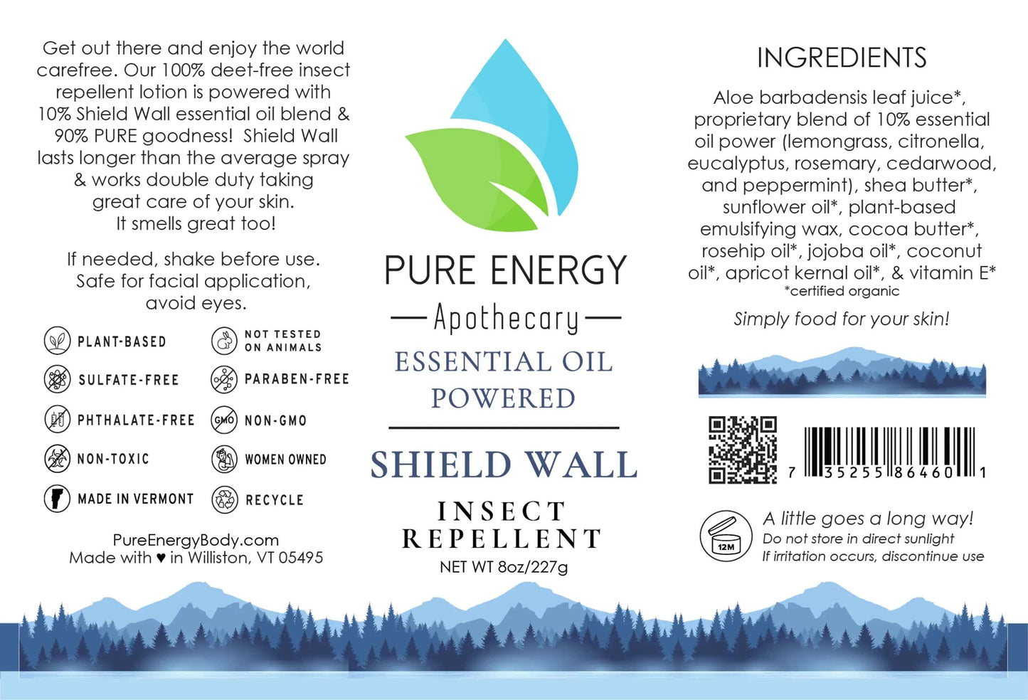 Shield Wall Insect Repellent Lotion - Perla Margherita
