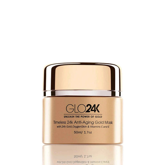Timeless 24k Anti-Aging Gold Mask with 24k Gold, OxygenSkin & Vitamins C and E - Perla Margherita