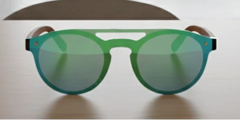 Bamboo Sunglasses - Firenze Aviator - Perla Margherita