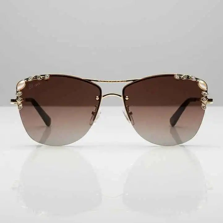Bravo Pearl Sunglasses - Eyewear for a Stunning Look - Perla Margherita