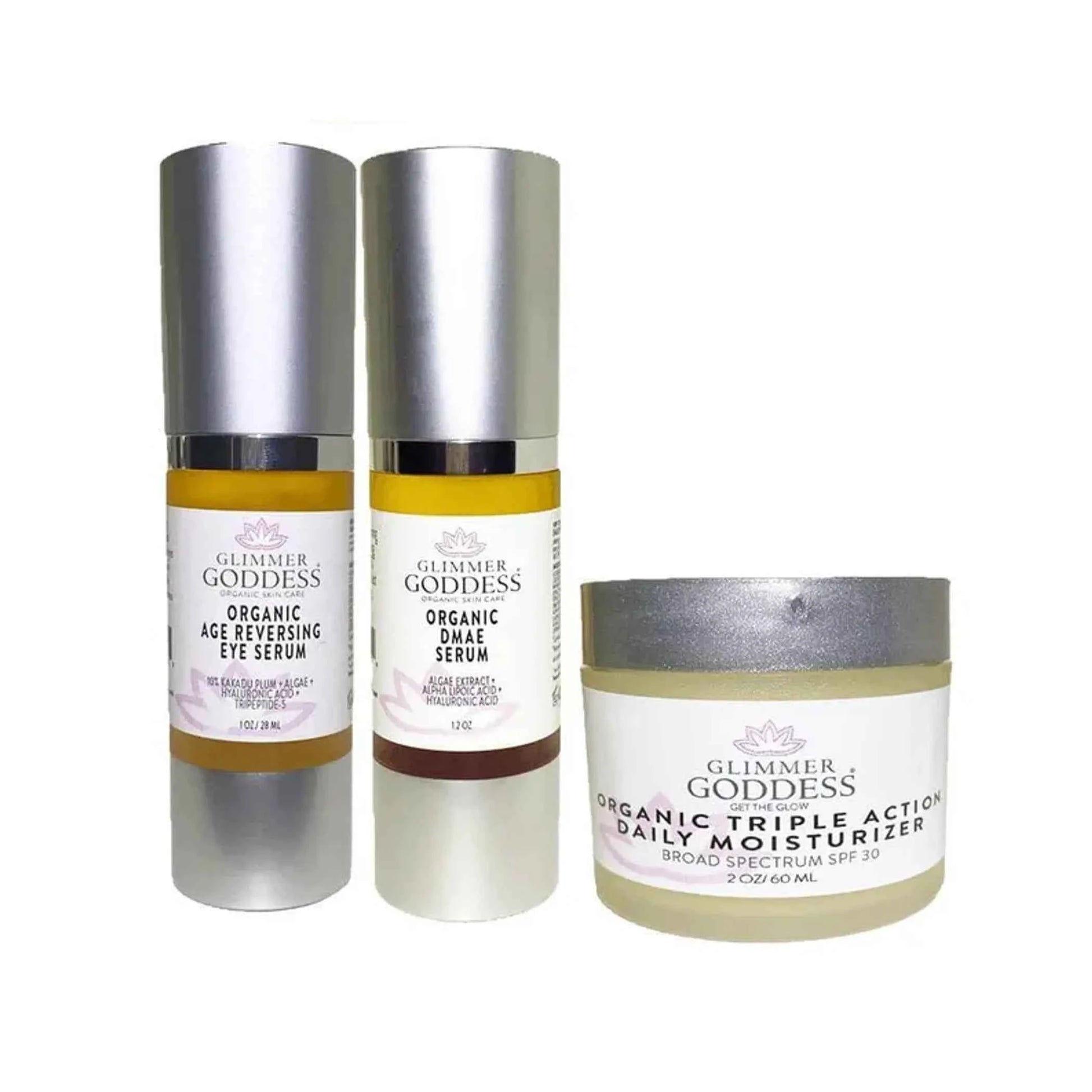Organic Anti-Wrinkle Kit - Rejuvenate, Tighten, Brighten & Moisturize - Perla Margherita