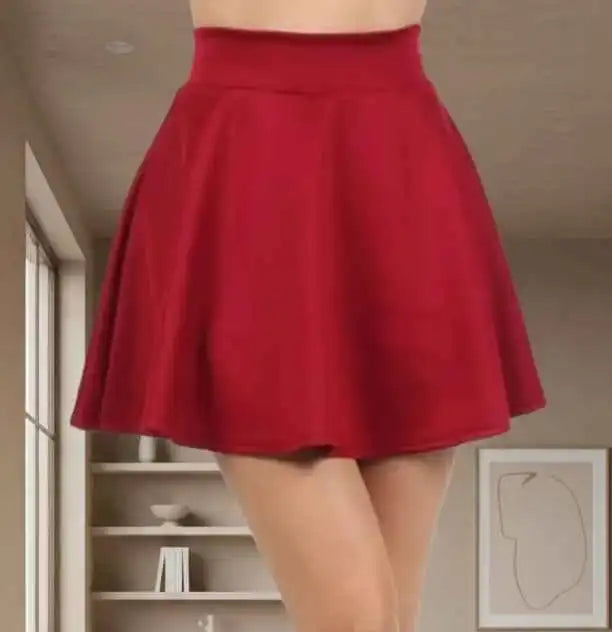 Skater Skirt - Red