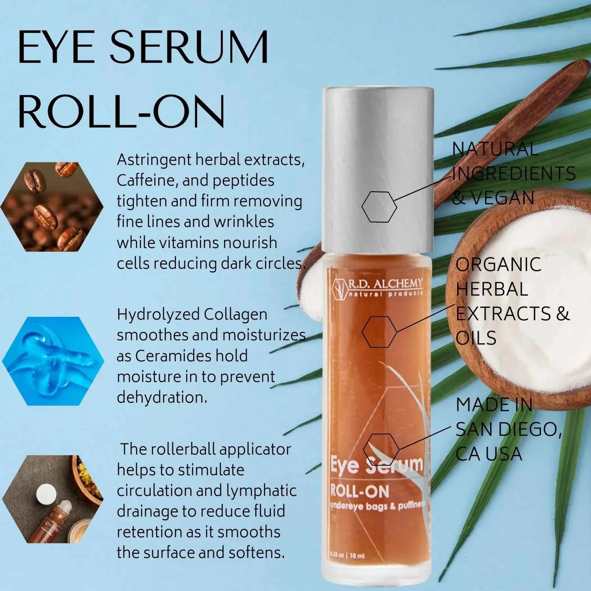 Eye Serum Roll-On - Perla Margherita