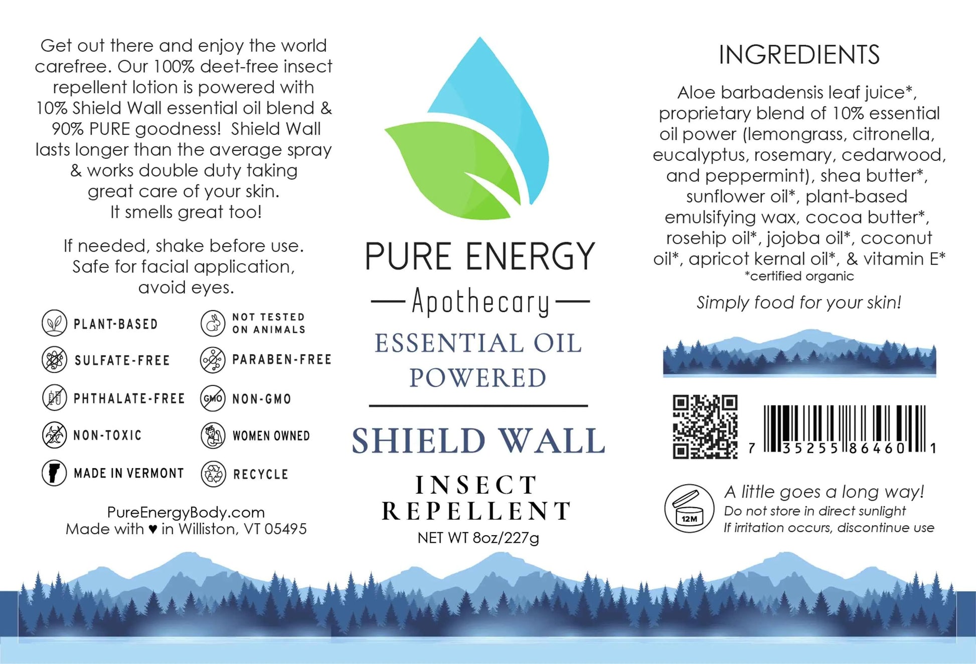 Shield Wall Insect Repellent Lotion - Perla Margherita
